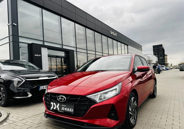 Hyundai i20 cena 59900 przebieg: 81925, rok produkcji 2021 z Gdańsk małe 191